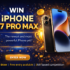 Win an iPhone 17 Pro!