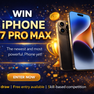 Win an iPhone 17 Pro!