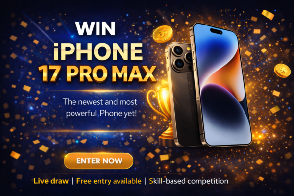Win an iPhone 17 Pro!