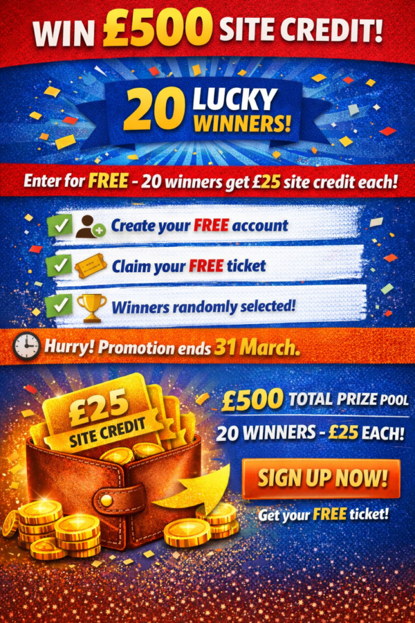 Win £500 Site Credit! #1
